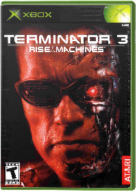 Terminator 3 Rise of the Machines Xbox US box art